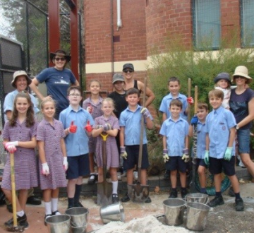 Have you seen our new rain garden?